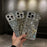 For iPhone 16 Pro Max Case IMD Rhombus Sparkling PC+TPU Phone Cover - Blue - 7