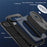 For Google Pixel 9 / 9 Pro Magnetic Case Heat Dissipation Aromatherapy Kickstand Silicone+PC Phone Cover - Black - 7