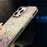 For iPhone 16 Pro Case IMD Bling Glitter PC+TPU Protective Cover - Black - 4