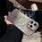 For iPhone 16 Pro Max Case Compatible with MagSafe IMD Bling Glitter PC+TPU Back Cover - Black - 2