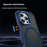 For iPhone 16 Pro Case with Lens Kickstand Matte Back Cover Compatible with MagSafe - Blue - 3