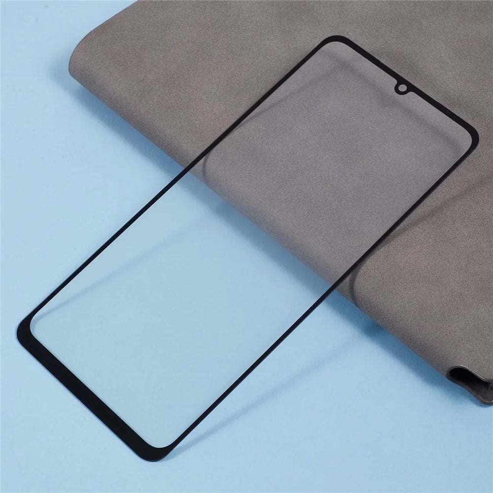 For Samsung Galaxy A06 4G A065 Front Screen Glass Lens + OCA Adhesive Part (Without Logo) - 2