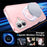 For iPhone 16 Plus Case Frosted TPU+PC Phone Cover with Magnetic Kickstand PET Screen Protector Compatible with MagSafe - Pink - 2