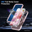 For iPhone 16 Plus Case Frosted TPU+PC Phone Cover with Magnetic Kickstand PET Screen Protector Compatible with MagSafe - Pink - 4