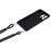 For iPhone 16 Pro Max Case Four Corner Anti Drop TPU Phone Cover with 150cm Hanging Rope - Black - 5