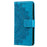 For Samsung Galaxy A06 4G Case Imprinted Totem PU Leather Wallet Stand Phone Cover - Blue - 5