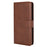 For iPhone 16 Plus Case 2 in 1 Detachable Magnetic Leather Wallet Mobile Cover with Strap - Brown - 7