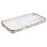 For iPhone 16 Pro Max Case Compatible with MagSafe Electroplated Love Hearts TPU Phone Cover with Chain Strap - Ivory White - 6