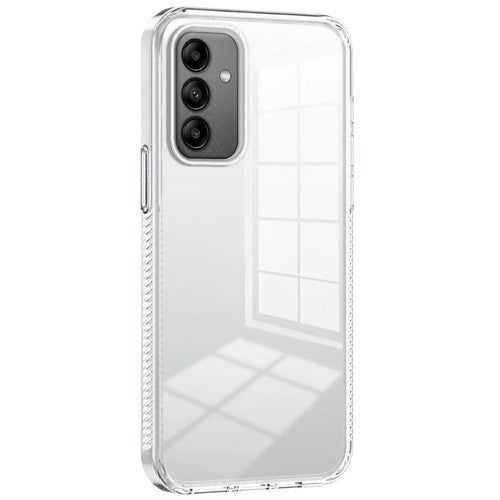 For Samsung Galaxy A05s 4G Clear Phone Case TPU PC Anti-Slip Drop-Proof Back Cover - Transparent - 1