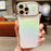 For iPhone 15 Pro Max Case Curly Shape Love Heart TPU Phone Cover Iridescent Gradient - Colorful White - 2