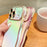 For iPhone 15 Pro Max Case Curly Shape Love Heart TPU Phone Cover Iridescent Gradient - Colorful White - 6