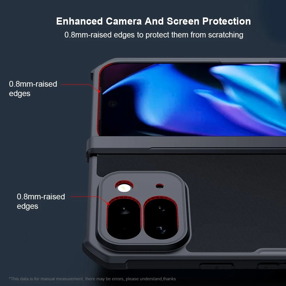 XUNDD For Google Pixel 9 Pro Fold 5G Case Dropproof TPU + Acrylic Clear Back Phone Cover - 4