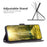 BINFEN COLOR For Realme Note 60 / C61 4G Phone Cases Wallet Stand Geometry Imprint Leather Cover - Black - 2