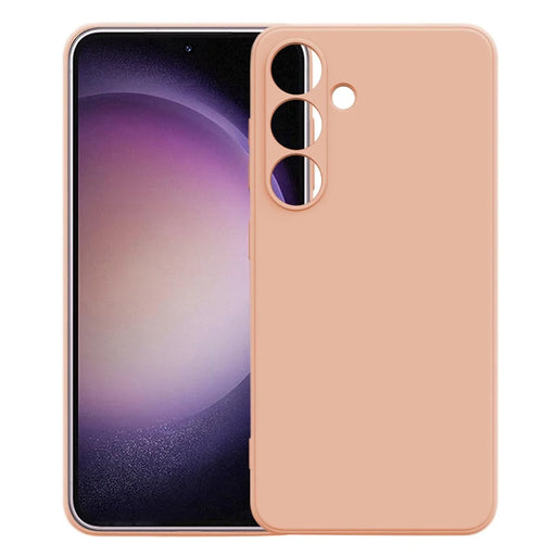 KALEBOL KLB-TPU003 For Samsung Galaxy S24+ Case Anti-Scratch Solid Color TPU Phone Cover - Pink - 2