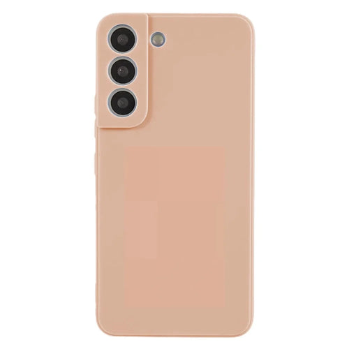 KALEBOL KLB-TPU003 For Samsung Galaxy S22+ 5G Case Anti-Scratch Solid Color TPU Phone Cover - Pink - 1