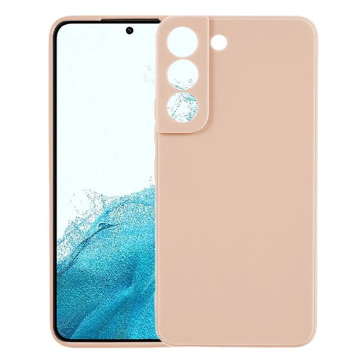 KALEBOL KLB-TPU003 For Samsung Galaxy S22+ 5G Case Anti-Scratch Solid Color TPU Phone Cover - Pink - 2