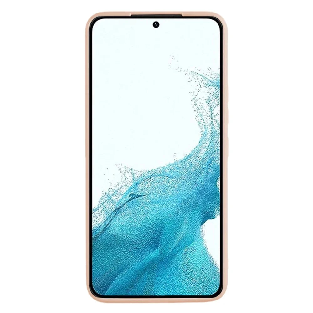 KALEBOL KLB-TPU003 For Samsung Galaxy S22+ 5G Case Anti-Scratch Solid Color TPU Phone Cover - Pink - 3