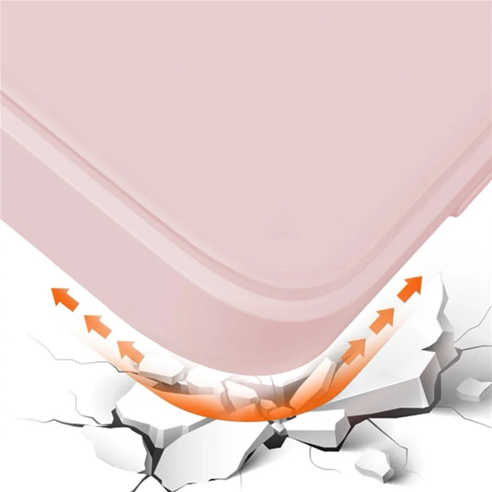 KALEBOL KLB-TPU003 For Samsung Galaxy A53 5G Case Anti-Scratch Solid Color TPU Phone Cover - Pink - 5