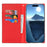 For iPhone 16 Pro Max Wallet Case Genuine Cow Leather Phone Cover Litchi Texture - Black - 3