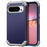 L-Style For Google Pixel 9 Pro XL Case Shockproof PC + TPU Phone Back Cover - Navy Blue  /  Dark Grey - 2