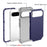 L-Style For Google Pixel 9 Pro XL Case Shockproof PC + TPU Phone Back Cover - Navy Blue  /  Dark Grey - 7