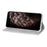 For iPhone 16 Pro Max Case PU Leather Wallet Card Slots Glitter Phone Cover - Black - 3