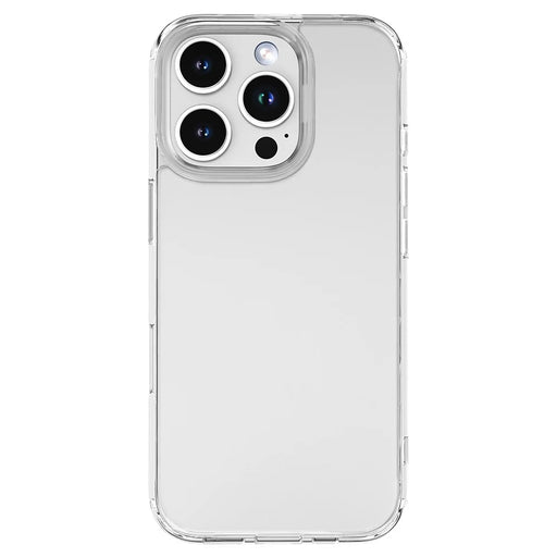 MUTURAL For iPhone 16 Pro Max Case Rounded Edge TPU+PC Clear Phone Cover - 1