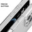 MUTURAL For iPhone 16 Pro Max Case Rounded Edge TPU+PC Clear Phone Cover - 6