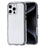 For iPhone 16 Pro Case Annular Airbags PC+TPU Shockproof Phone Cover - Black - 1
