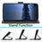 For Samsung Galaxy A16 5G / A16 4G Case RFID Blocking Wallet Leather Phone Cover with Strap - Black - 2