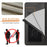 For Samsung Galaxy A16 5G / A16 4G Case RFID Blocking Wallet Leather Phone Cover with Strap - Black - 4