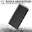 For Samsung Galaxy A16 5G / A16 4G Case RFID Blocking Wallet Leather Phone Cover with Strap - Black - 6
