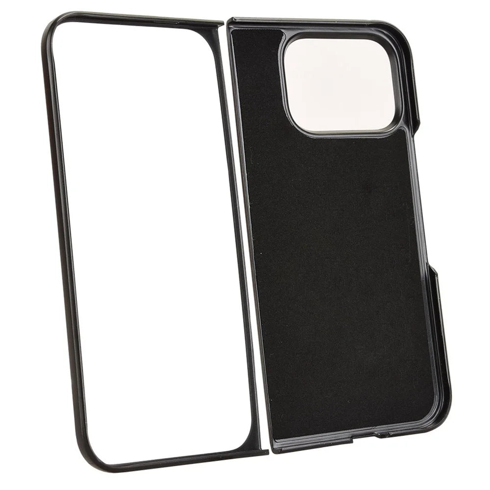 For Google Pixel 9 Pro Fold 5G Case Leather+PC+TPU Wristband Cover with Bottle Opener Ring - Black - 6