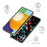 For iPhone 16 Plus Case Shock-Absorbent TPU Pattern Printed Phone Cover - Style A - 3