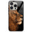 For iPhone 16 Pro Case Tempered Glass TPU Drop-Proof Phone Cover Pattern Printing - Style A - 1
