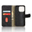 For iPhone 16 Pro Max Leather Case Skin-Feel Anti-Drop Wallet Flip Phone Cover - Black - 4