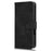 For iPhone 16 Pro Leather Case Skin-Feel Anti-Drop Wallet Flip Phone Cover - Black - 5