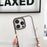 For iPhone 16 Pro Max Case TPU+PC Crystal Clear Back Cover with Lanyard Holes - Grey - 4
