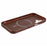 X-LEVEL For iPhone 16 Magnetic Case Hard PC Phone Cover Carbon Nano-Fiber Texture - Titanium Gold - 5