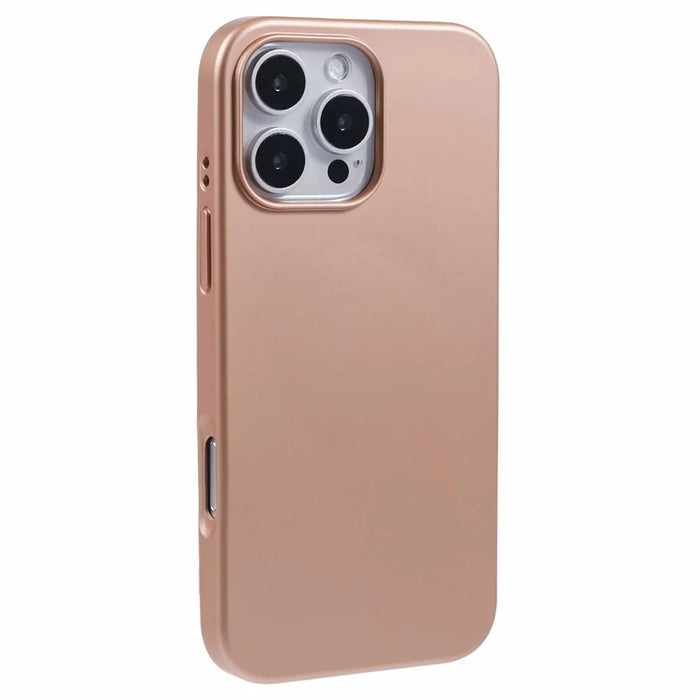 X-LEVEL For iPhone 16 Pro Max Case Compatible with MagSafe Honeycomb Inner TPU Back Cover - Titanium Gold - 1