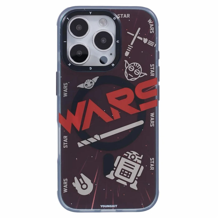 YOUNGKIT Interstellar Series for iPhone 16 Pro Case Compatible with MagSafe IMD TPU Phone Cover - Star Wars - 3