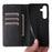 For Samsung Galaxy A16 5G / A16 4G Case RFID Blocking PU Leather Phone Wallet Cover - Black - 5