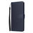 For Samsung Galaxy A06 4G Case Wallet Stand View PU Leather Phone Cover - Blue - 5