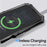 R-JUST For iPhone 16 Pro Max Case PC+Silicone+Metal Kickstand Phone Cover with Tempered Glass Film - Black - 7