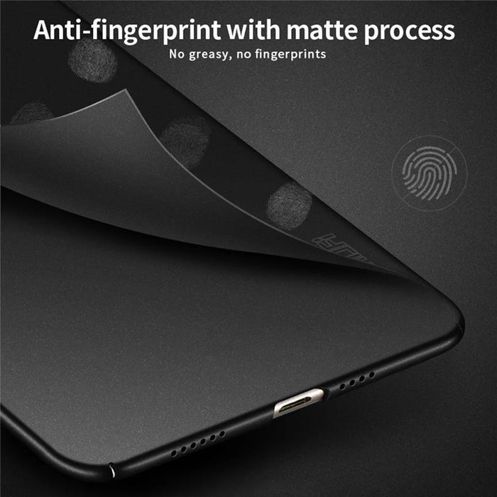 MOFI Shield Matte Series for iPhone 16 Pro Case PC Phone Cover Slim Fit - Black - 5