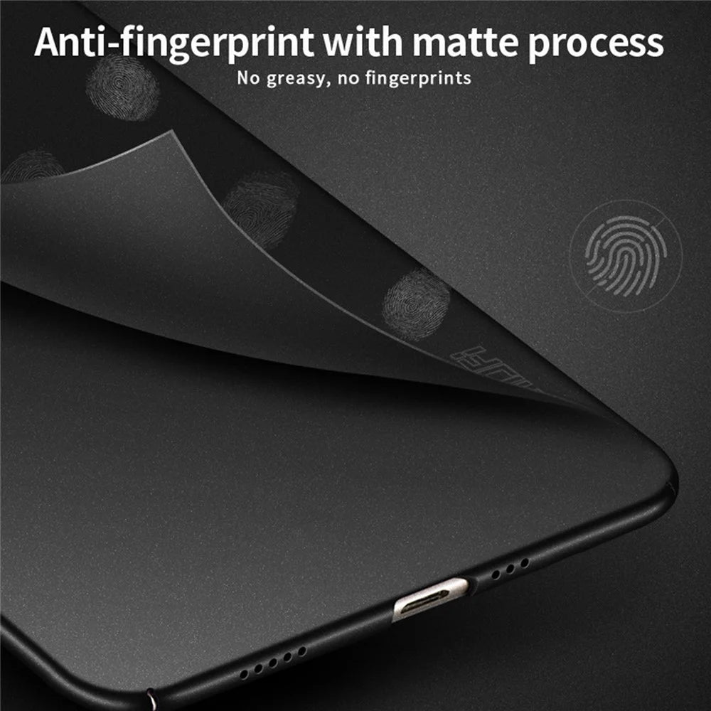 MOFI Shield Matte Series for iPhone 16 Case PC Phone Cover Slim Fit - Black - 5