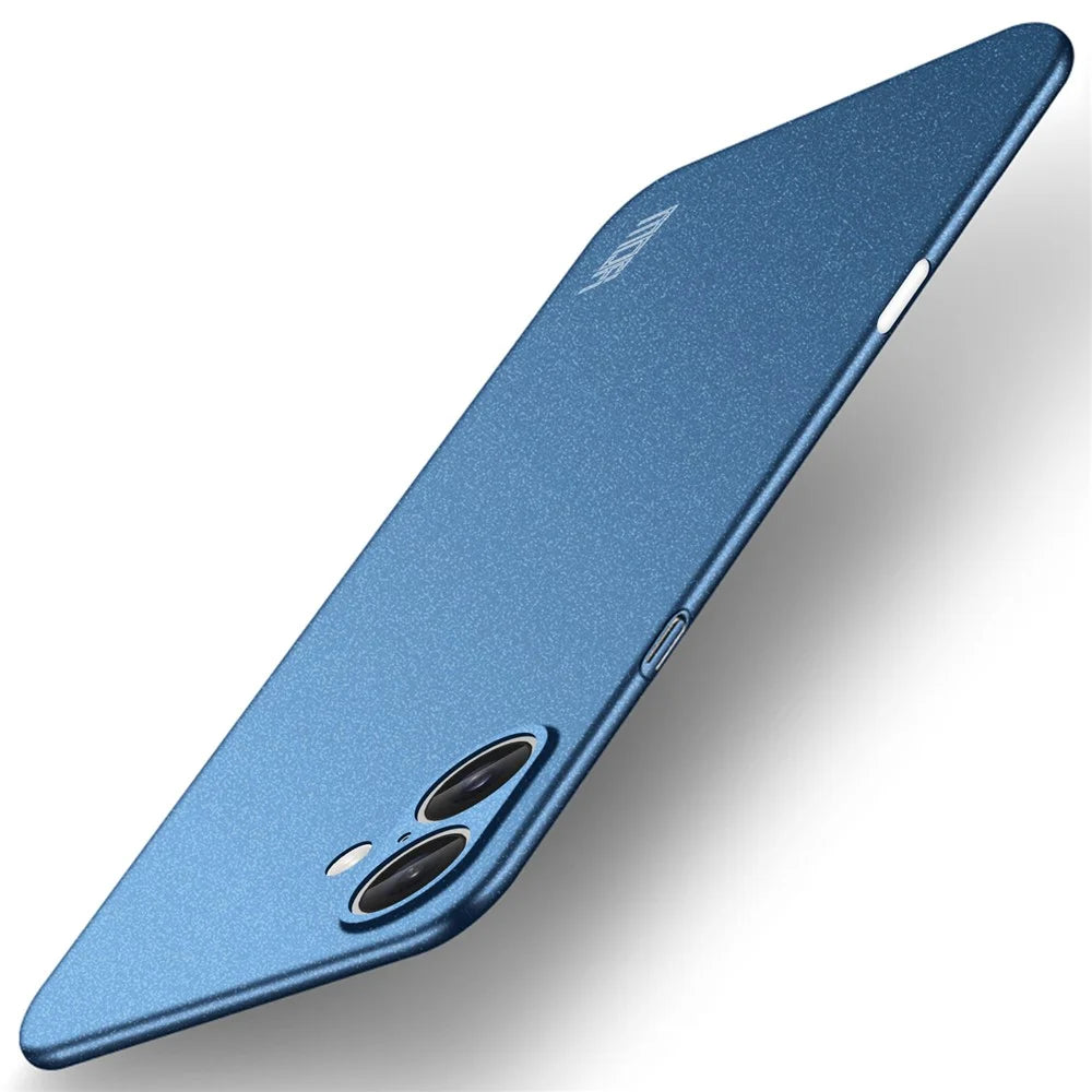 MOFI Shield Matte Series for iPhone 16 Plus Case PC Phone Cover Slim Fit - Blue - 1