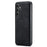 DG.MING For Samsung Galaxy S24 FE Case PU Leather Covered PC+TPU Hybrid Phone Shell - Black - 2
