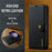 DG.MING for Samsung Galaxy S24 FE Case Detachable Split Leather Phone Cover - Black - 7