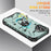 For iPhone 16 Case PC+ TPU Anti-Drop Phone Cover with Ring Kickstand - Dark Green - 7